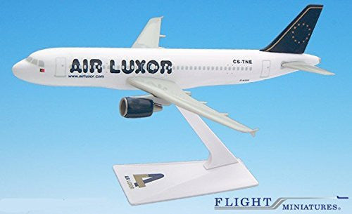 Air Luxor A320-200 Airplane Miniature Model Plastic Snap-Fit 1:200 Part# AAB-32020H-047