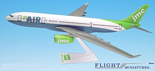 JMC Airbus A330-200Airplane Miniature Model Snap Fit Kit 1:200 Part# AAB-33020H-008