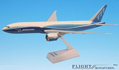 Boeing Demo Freighter 777-200F Airplane Miniature Model Plastic Snap Fit 1:200 Part# ABO-7772LH-002