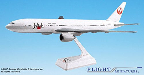 Boeing 777-200 Japan Airlines (JAL) 1/200 Scale Model  #ABO-77720H-005
