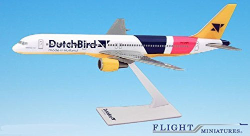 Dutch Bird (00-05) 757-200 Airplane Miniature Model Snap Fit Kit 1:200 Part# ABO-75720H-042