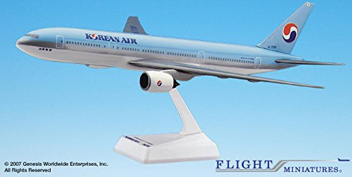 Boeing 777-200 Korean Airlines (KAL) 1/200 Scale Model  #ABO-77720H-011