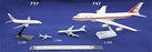 Aerolyon DC-10 Airplane Miniature Model Snap Fit Kit 1:250 Part# ADC-01000I-020