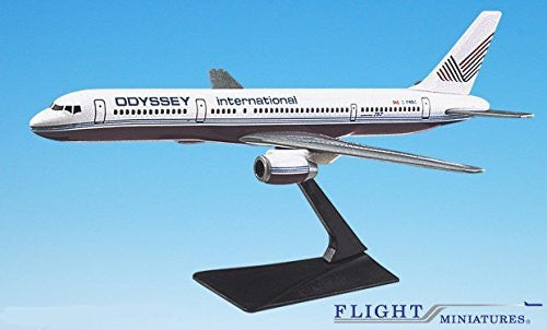 Odyssey International Boeing 757-200 Airplane Miniature Model Plastic Snap Fit 1:200 Part# ABO-75720H-005