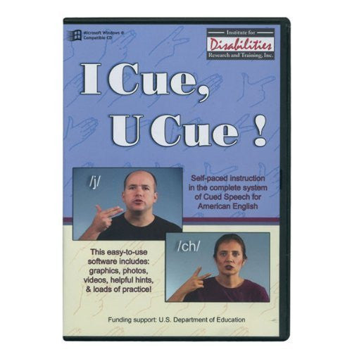 I Cue, U Cue - ASL Cued Speech- CD Rom Software