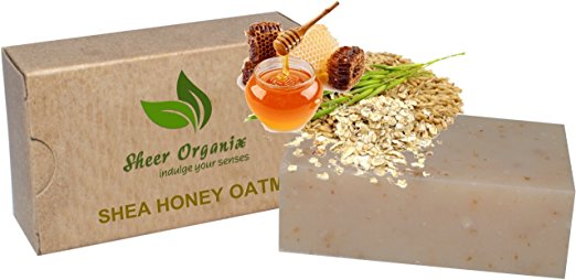 Certified Organic Sheer Organix Rejuvenative Herbal Soap Handmade in the USA, 4 oz. / 113g