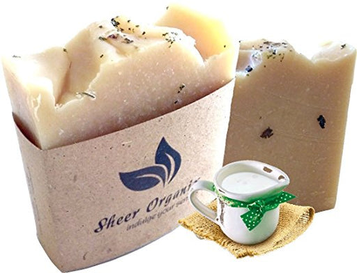 Sheer Organix Luxury Rejuvenative Handmade Herbal Soap, 3.52 oz. / 100g