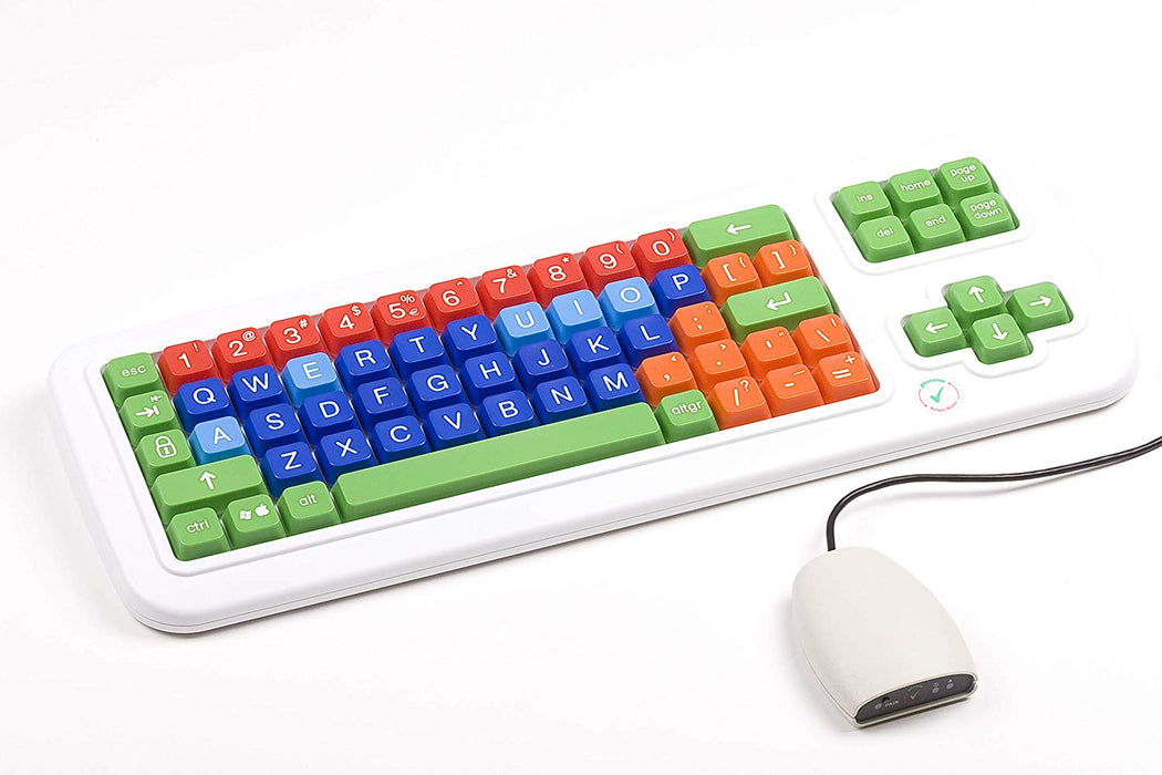 Color Coded Bluetooth Wireless Keyboard
